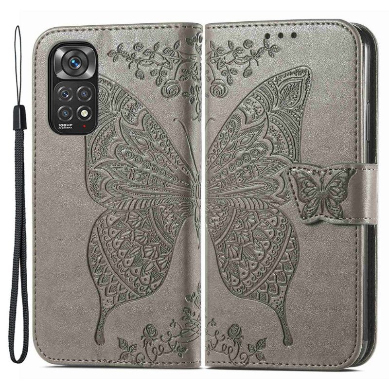 Kotelot Xiaomi Redmi Note 11 / Note 11S Butterfly Relief