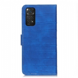 Kotelot Xiaomi Redmi Note 11 / Note 11S Croco Look -ompelu