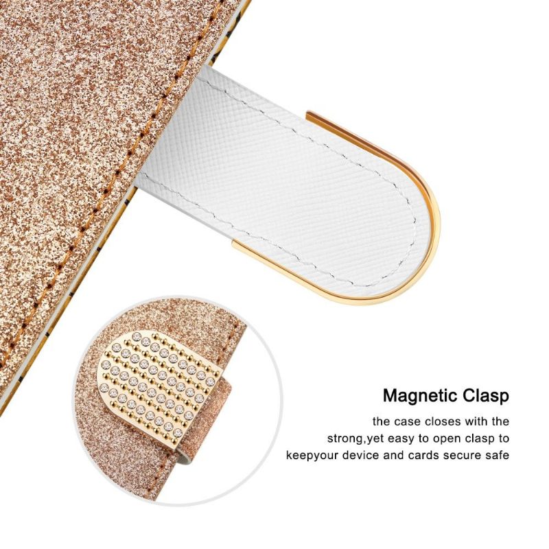 Kotelot Xiaomi Redmi Note 11 / Note 11S Suojakuori Luxury Croco Glitter