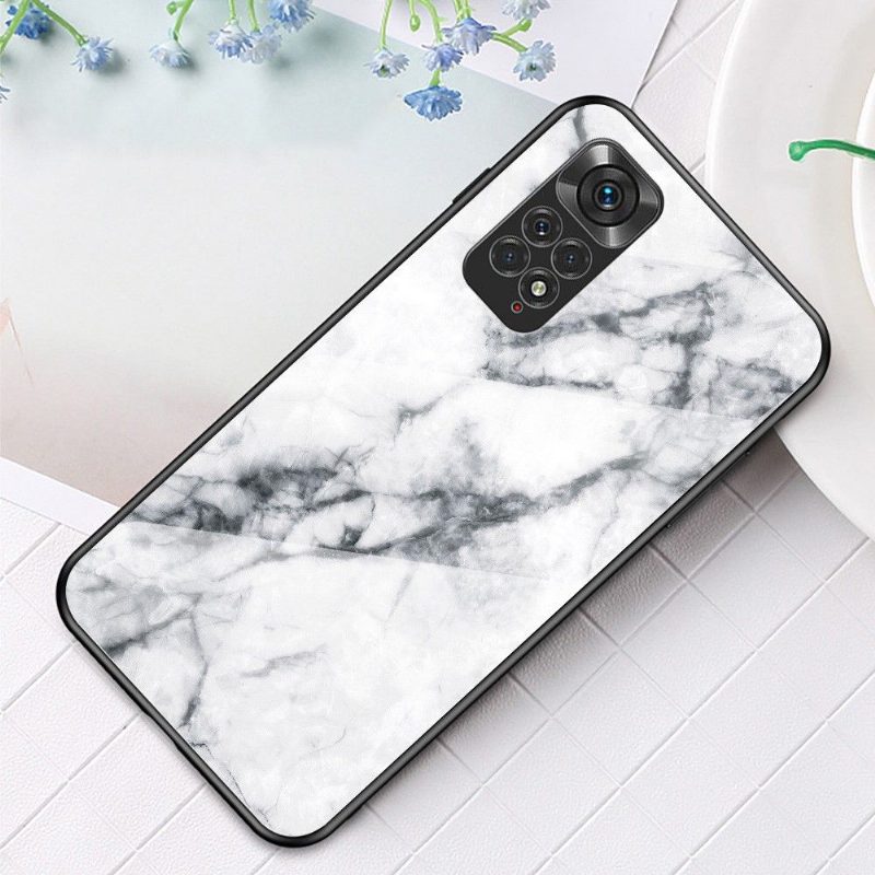 Kuori Xiaomi Redmi Note 11 / Note 11S Hemming Marble Lina Karkaistu Lasi