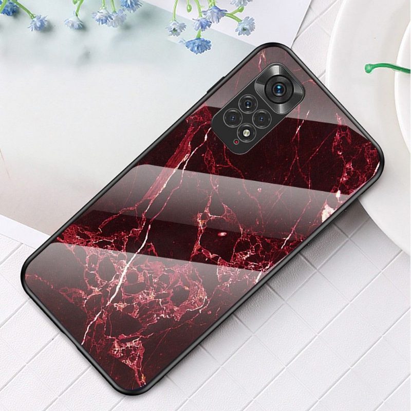 Kuori Xiaomi Redmi Note 11 / Note 11S Hemming Marble Lina Karkaistu Lasi