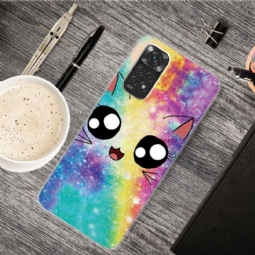 Kuori Xiaomi Redmi Note 11 / Note 11S Hemming Rainbow Cat