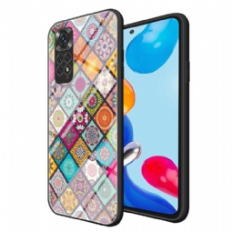 Kuori Xiaomi Redmi Note 11 / Note 11S Kaleidoscope Mandala Jalustalla