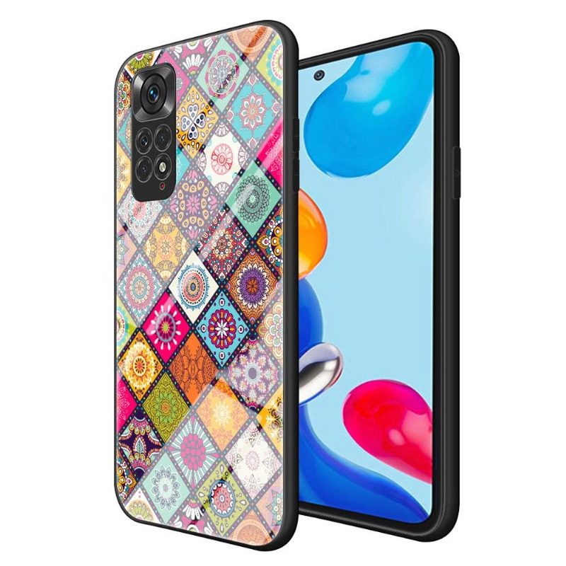 Kuori Xiaomi Redmi Note 11 / Note 11S Kaleidoscope Mandala Jalustalla