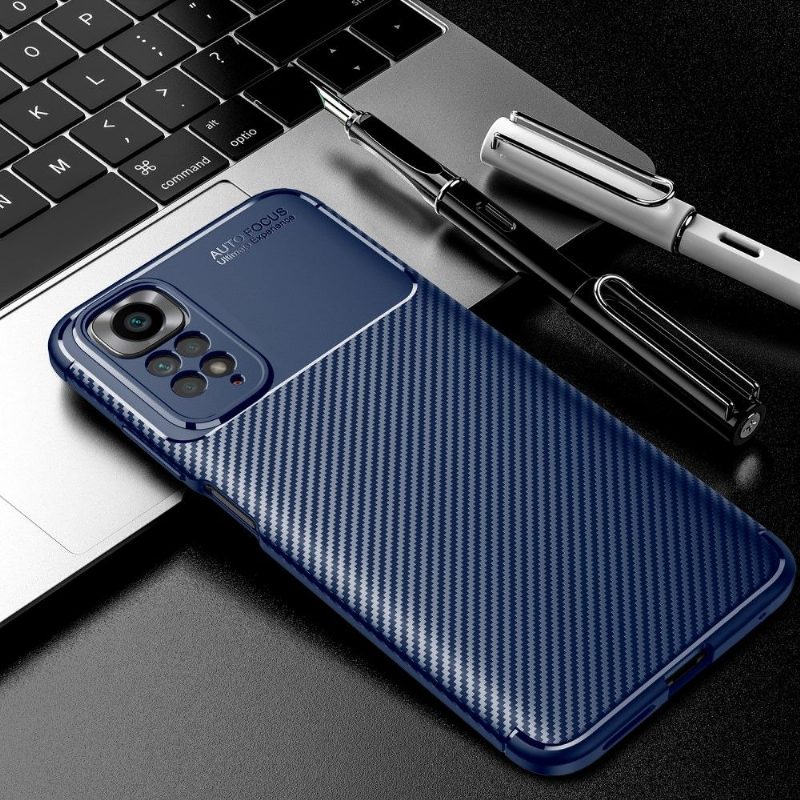 Kuori Xiaomi Redmi Note 11 / Note 11S Style Carbon Fiber