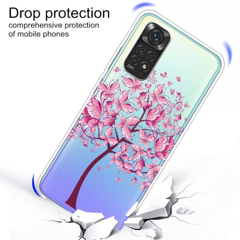 Kuori Xiaomi Redmi Note 11 / Note 11S Suojakuori Butterfly Tree