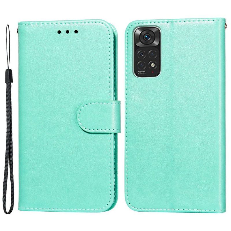 Nahkakotelo Xiaomi Redmi Note 11 / Note 11S Murtumaton Puhelinkuoret Kotelot Flip Flap-korttipidike