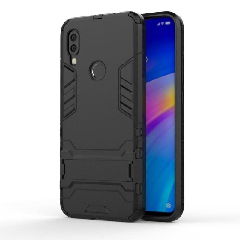 Case Xiaomi Redmi 7 Murtumaton Puhelinkuoret Cool Guard Iskunkestävä Integroidulla Jalustalla