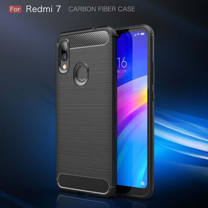 Kuori Xiaomi Redmi 7 Hemming Hiiliharjattu Geeli