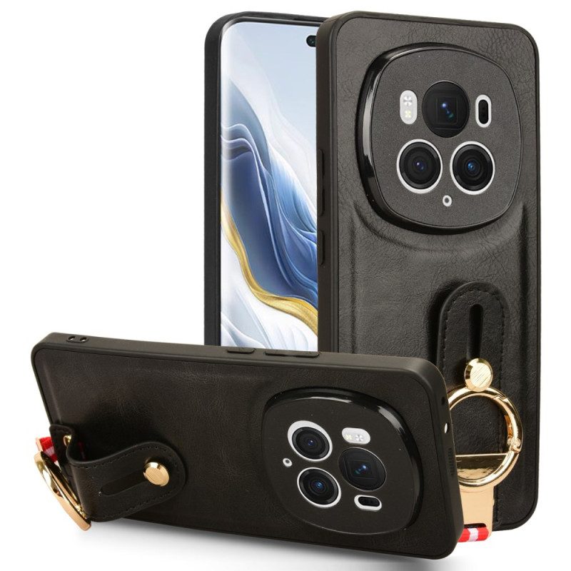 Case Honor Magic 6 Pro Puhelinkuoret Hihnan Tuki Ja Pullonavaajarengas