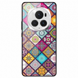 Kuori Honor Magic 6 Pro Patchwork Karkaistu Lasi