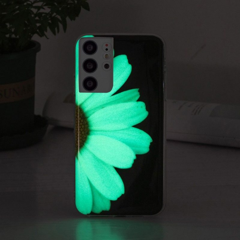 Kuori Samsung Galaxy S21 Ultra 5G Fluoresoiva Daisy