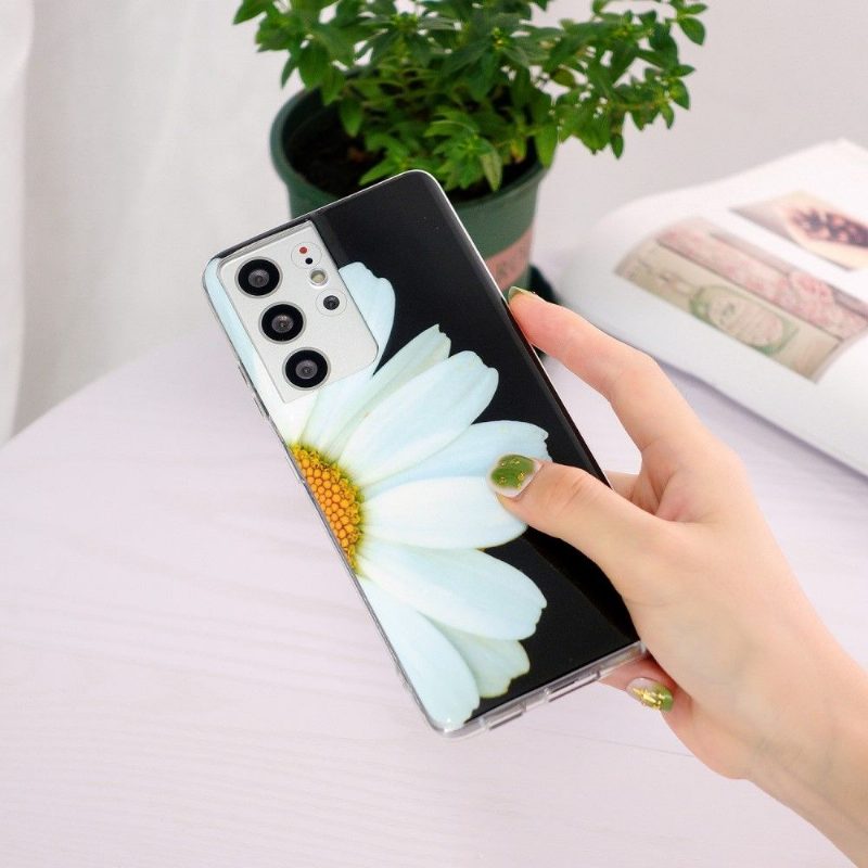 Kuori Samsung Galaxy S21 Ultra 5G Fluoresoiva Daisy