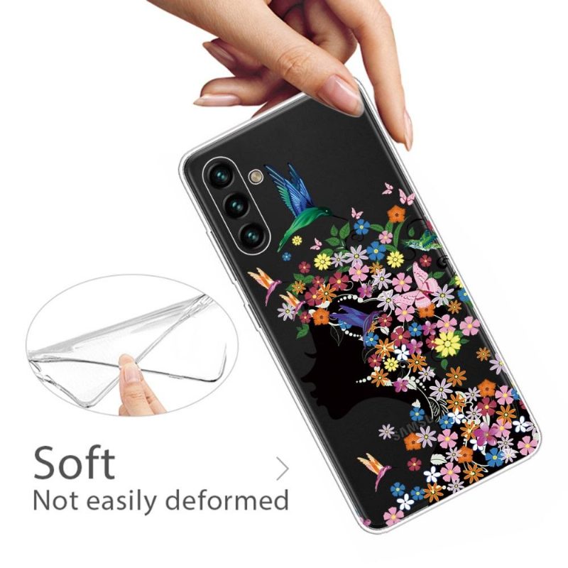 Case Samsung Galaxy A13 5G Hummingbird Flowers