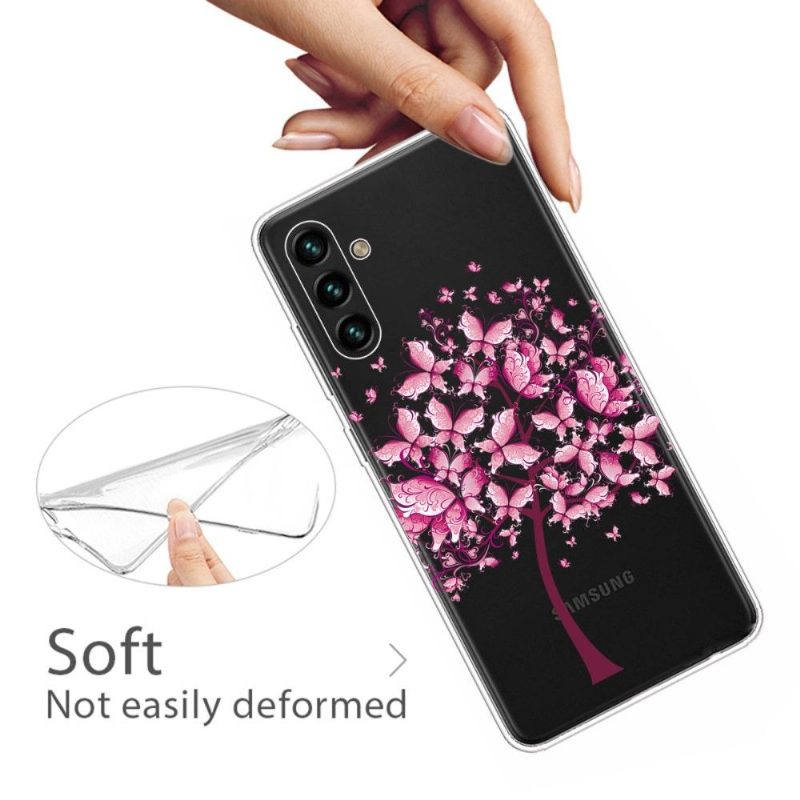 Case Samsung Galaxy A13 5G Murtumaton Puhelinkuoret Butterfly Tree