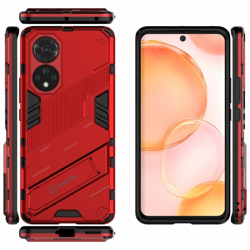 Case Huawei Nova 9 / Honor 50 Murtumaton Puhelinkuoret Hybridi Jalustalla