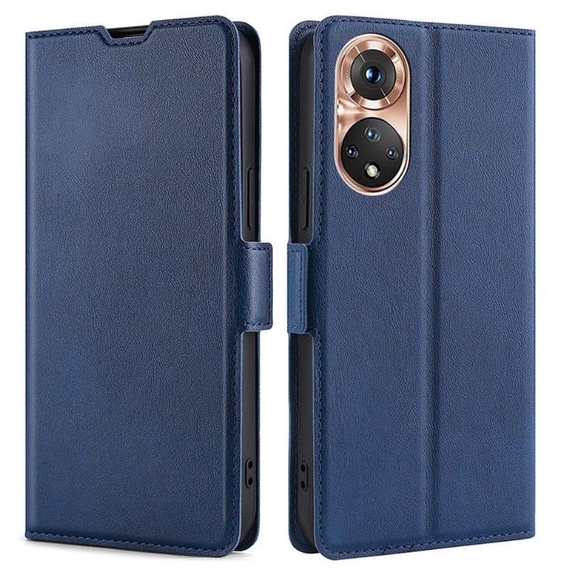 Kotelot Huawei Nova 9 / Honor 50 Faux Leather Minimalist Business