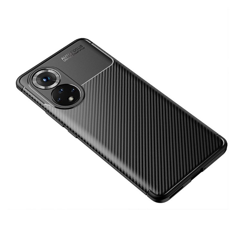 Kuori Huawei Nova 9 / Honor 50 Style Carbon Fiber