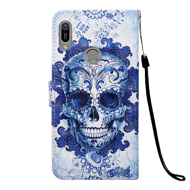 Kotelot Huawei Y6 2019 Alkuperäinen Calavera Kuvio