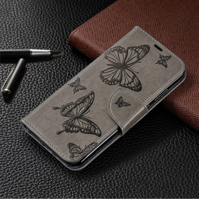 Kotelot Huawei Y6 2019 Butterflies -toimintotuki