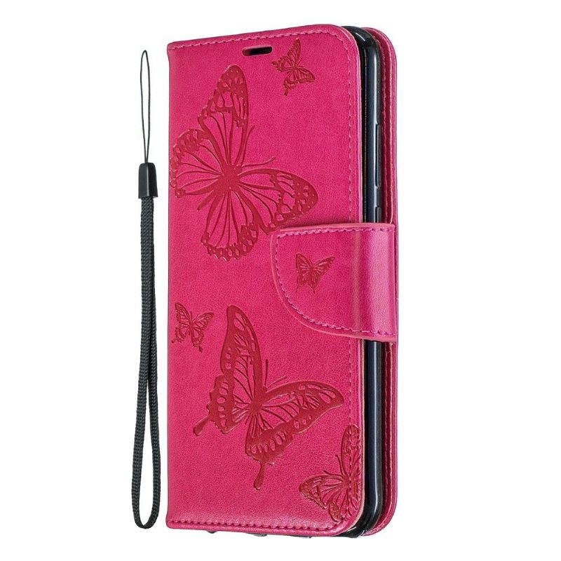 Kotelot Huawei Y6 2019 Butterflies -toimintotuki