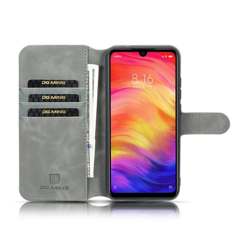 Kotelot Huawei Y6 2019 Dg Ming -nahkaefekti