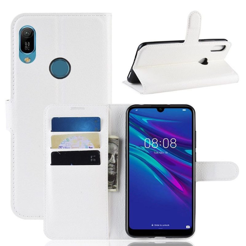 Kuoret Huawei Y6 2019 Style Nahkainen Korttikotelo