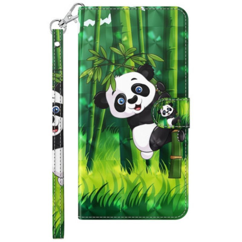 Kotelot Samsung Galaxy A14 / A14 5G Panda Bambu