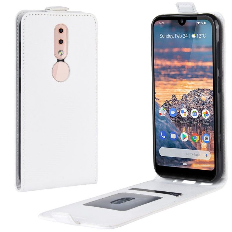 Kuoret Nokia 4.2 Kotelot Flip Keinonahka Pystysuora