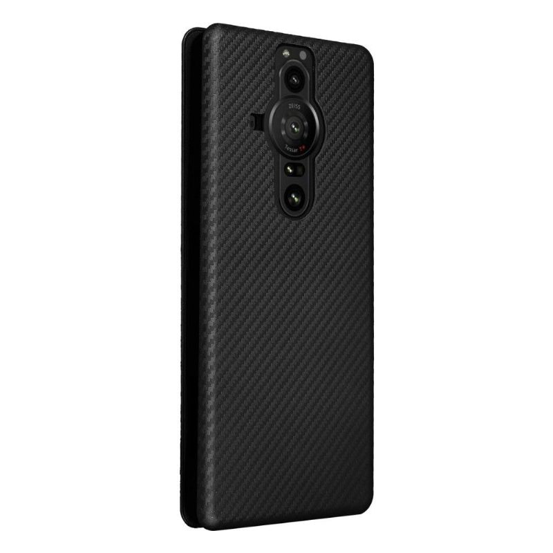 Kotelot Sony Xperia Pro-I Carbon Fiber Leatherette