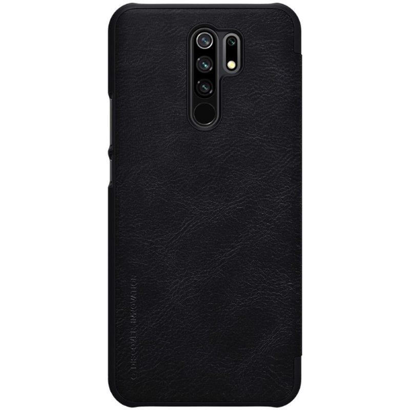 Kotelot Xiaomi Redmi 9 Qin-sarjan Nahkaefekti