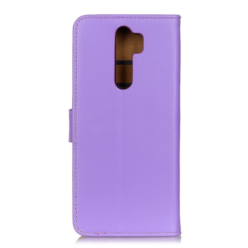 Nahkakuori Xiaomi Redmi 9 Hemming Basic Faux Leather - Violetti