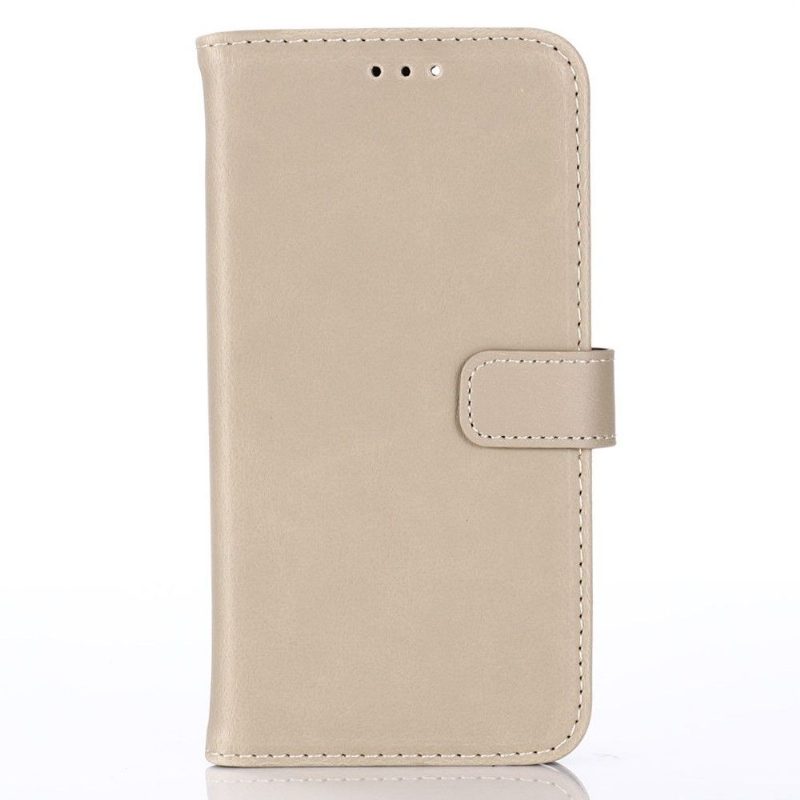 Nahkakuori iPhone 12 Mini Hemming Kotelot Flip Retro-nahkaefekti