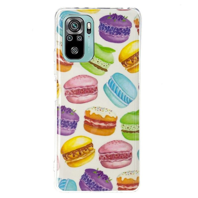 Case Xiaomi Redmi Note 10 4G / Note 10S Fluorescent Macarons