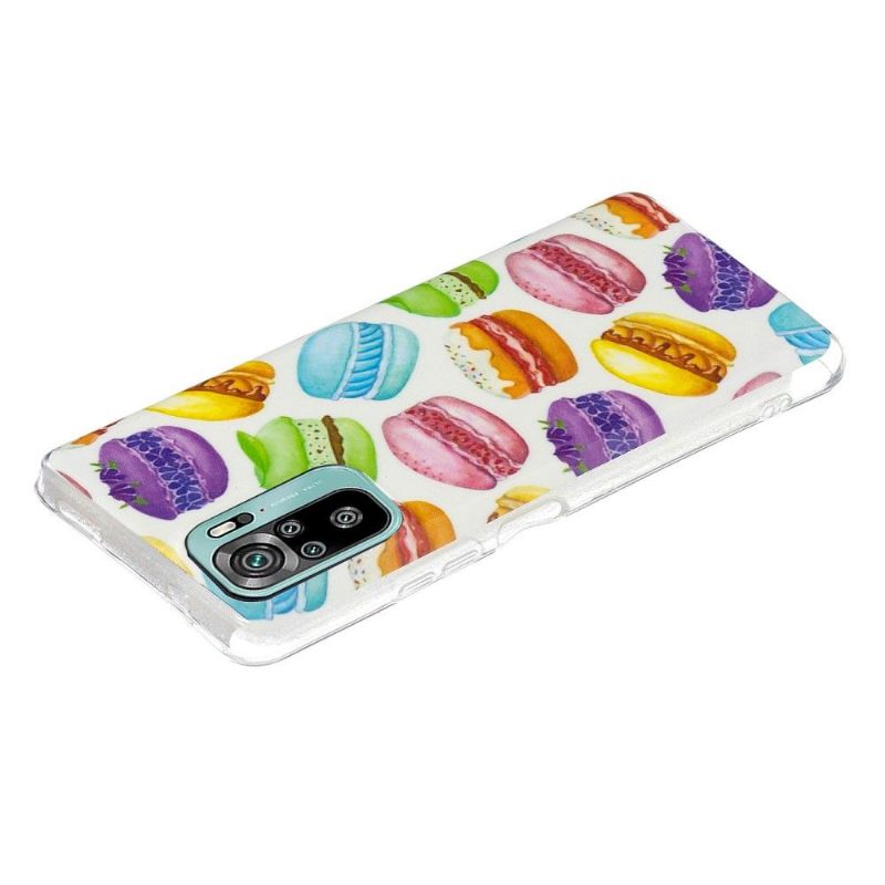 Case Xiaomi Redmi Note 10 4G / Note 10S Fluorescent Macarons