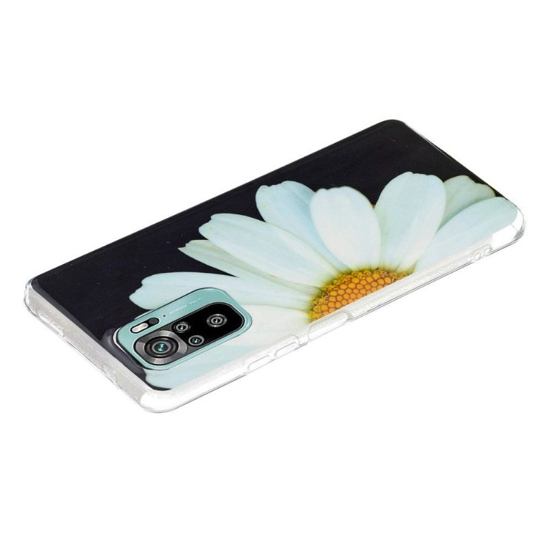 Kuori Xiaomi Redmi Note 10 4G / Note 10S Suojakuori Fluoresoiva Daisy