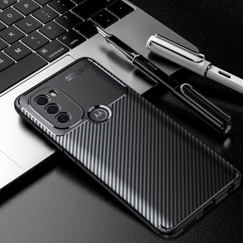 Case Motorola Moto G71 5G Murtumaton Puhelinkuoret Style Carbon Fiber