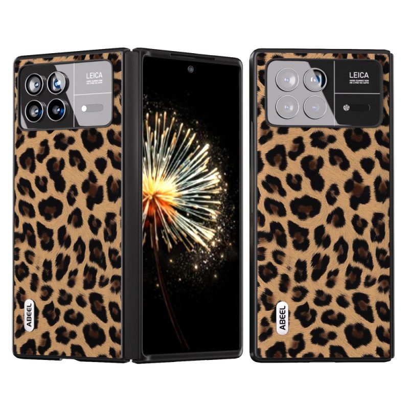 Kuori Xiaomi Mix Fold 3 Leopardikuvio Abeel