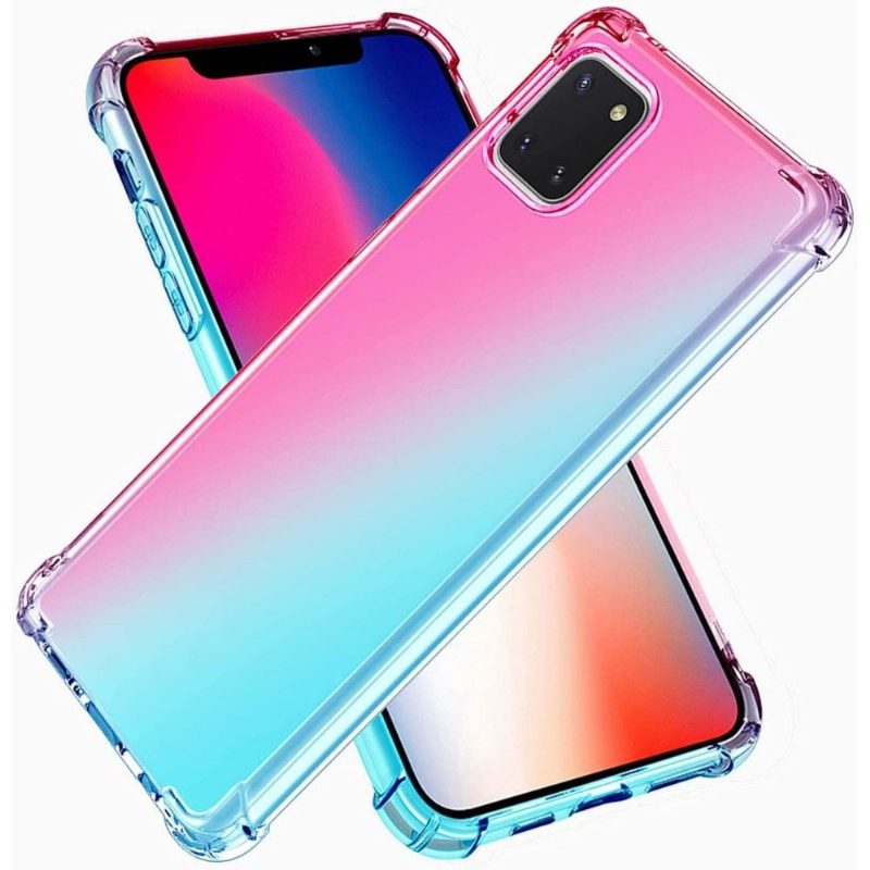 Case Samsung Galaxy A22 5G Läpinäkyvä Kaksivärinen