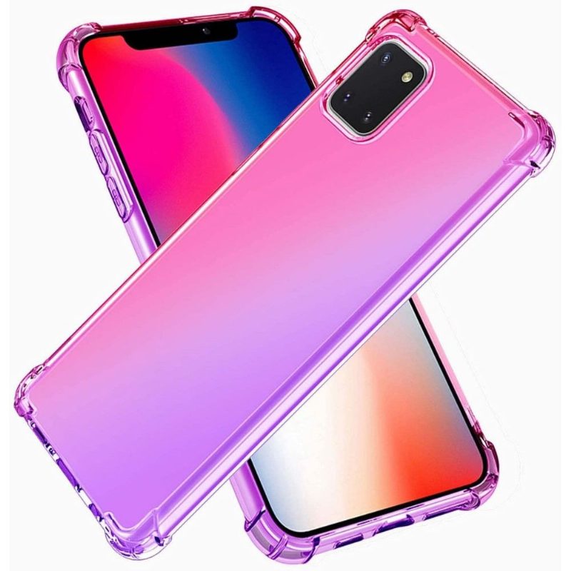 Case Samsung Galaxy A22 5G Läpinäkyvä Kaksivärinen