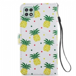 Kotelot Samsung Galaxy A22 5G Alkuperäinen Ananas