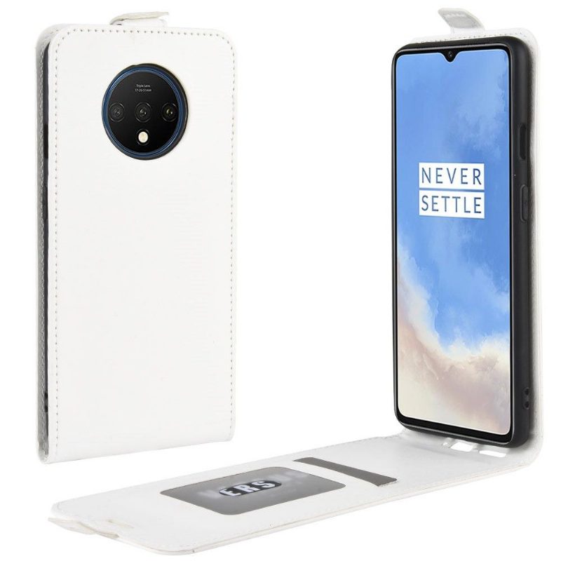 Kotelot OnePlus 7T Keinonahka Pystysuora