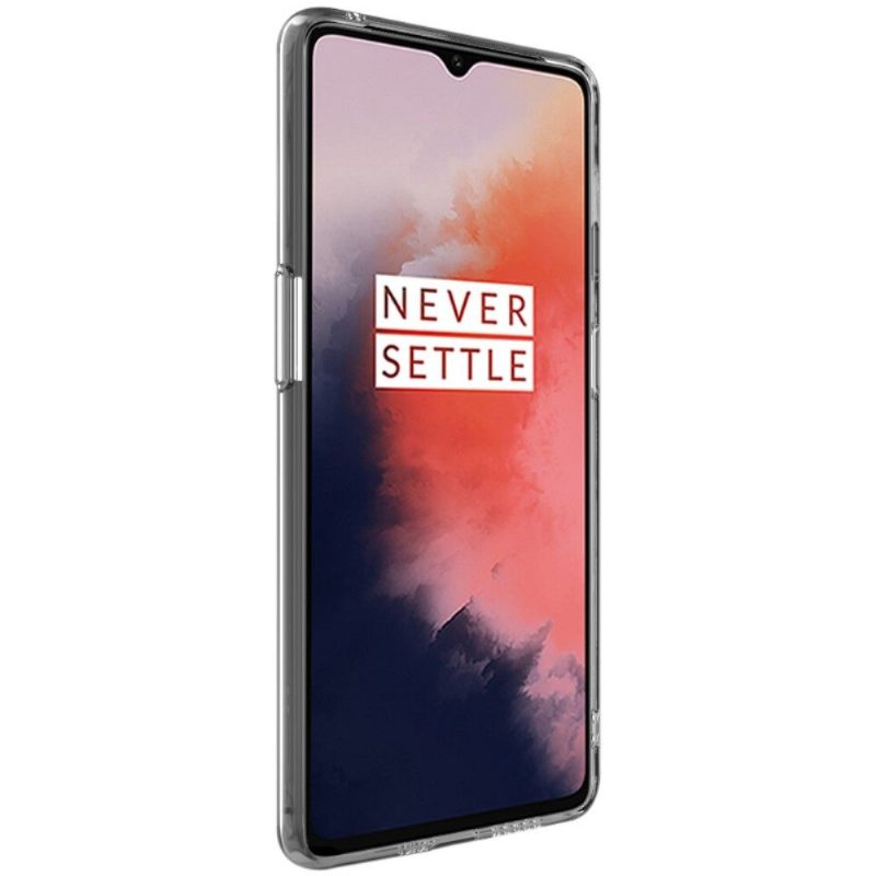 Kuori OnePlus 7T Alkuperäinen Läpinäkyvä Silikoni