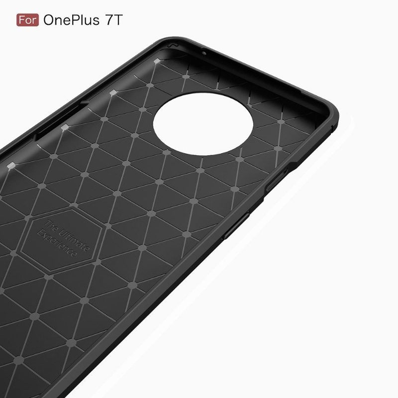 Kuori OnePlus 7T Suojakuori Harjattu Geeli