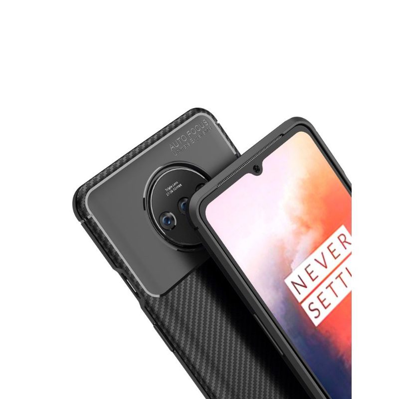 Kuori OnePlus 7T Suojakuori Style Hiilikuitu Geelissä