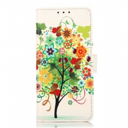 Flip Case Xiaomi 13 Kukkiva Puu