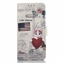 Flip Case Xiaomi 13 Traveller Cat