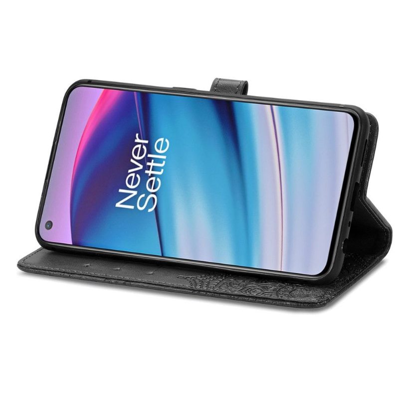 Kotelot OnePlus Nord CE 5G Mandala Relief Faux Leather