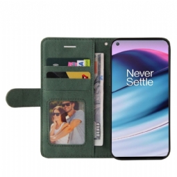 Nahkakotelo OnePlus Nord CE 5G Murtumaton Puhelinkuoret Bicolor Artistic