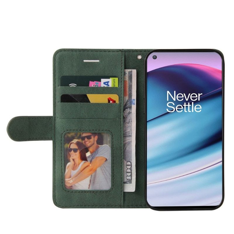 Nahkakotelo OnePlus Nord CE 5G Murtumaton Puhelinkuoret Bicolor Artistic